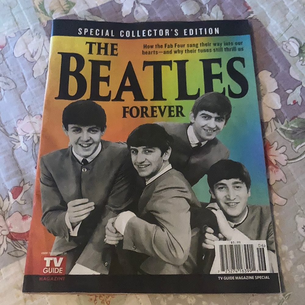 The Beatles Forever Tv Guide Magazine